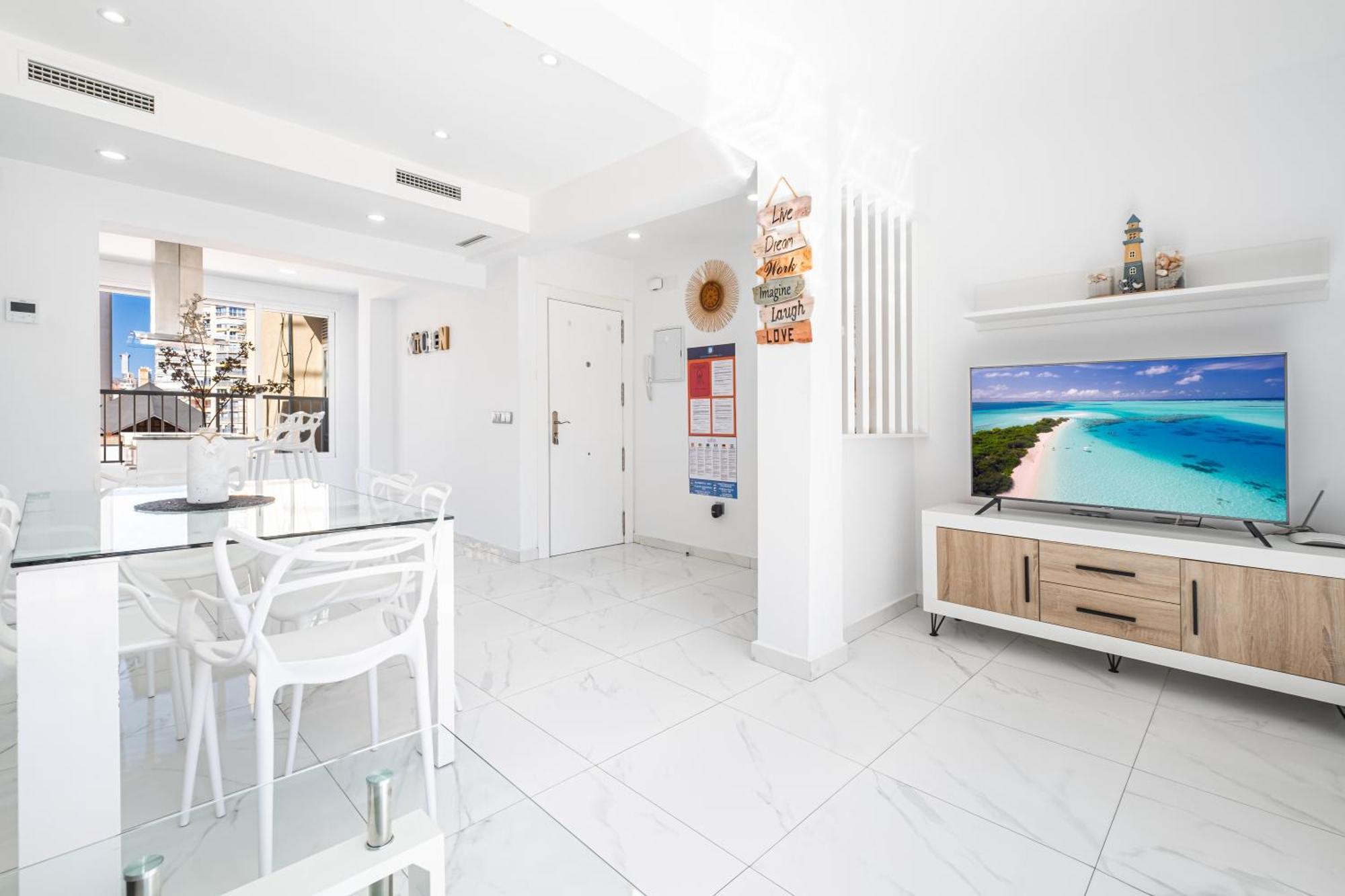 Penthouse Ancla 561 Levante Beach Benidorm Bagian luar foto
