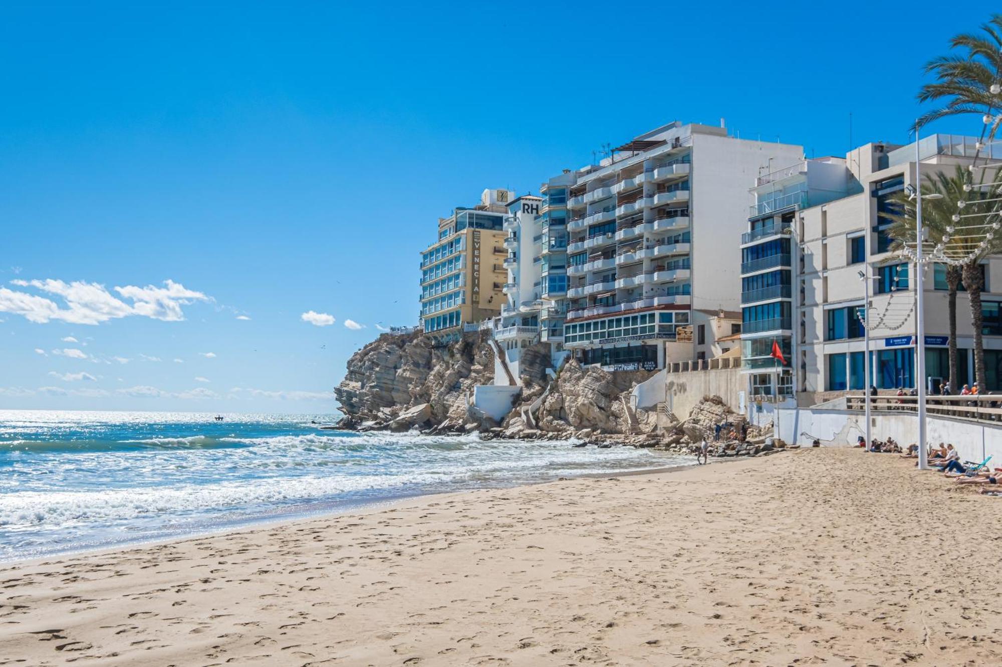 Penthouse Ancla 561 Levante Beach Benidorm Bagian luar foto