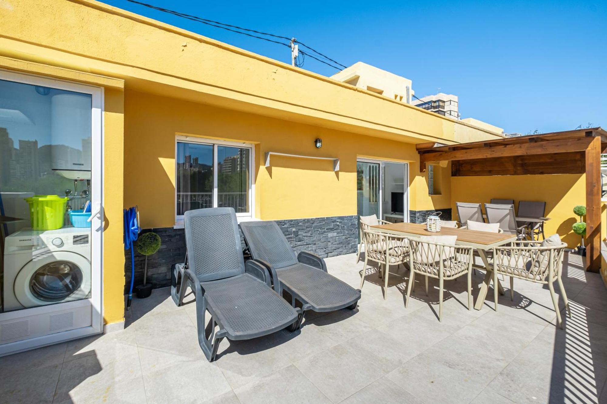 Penthouse Ancla 561 Levante Beach Benidorm Bagian luar foto