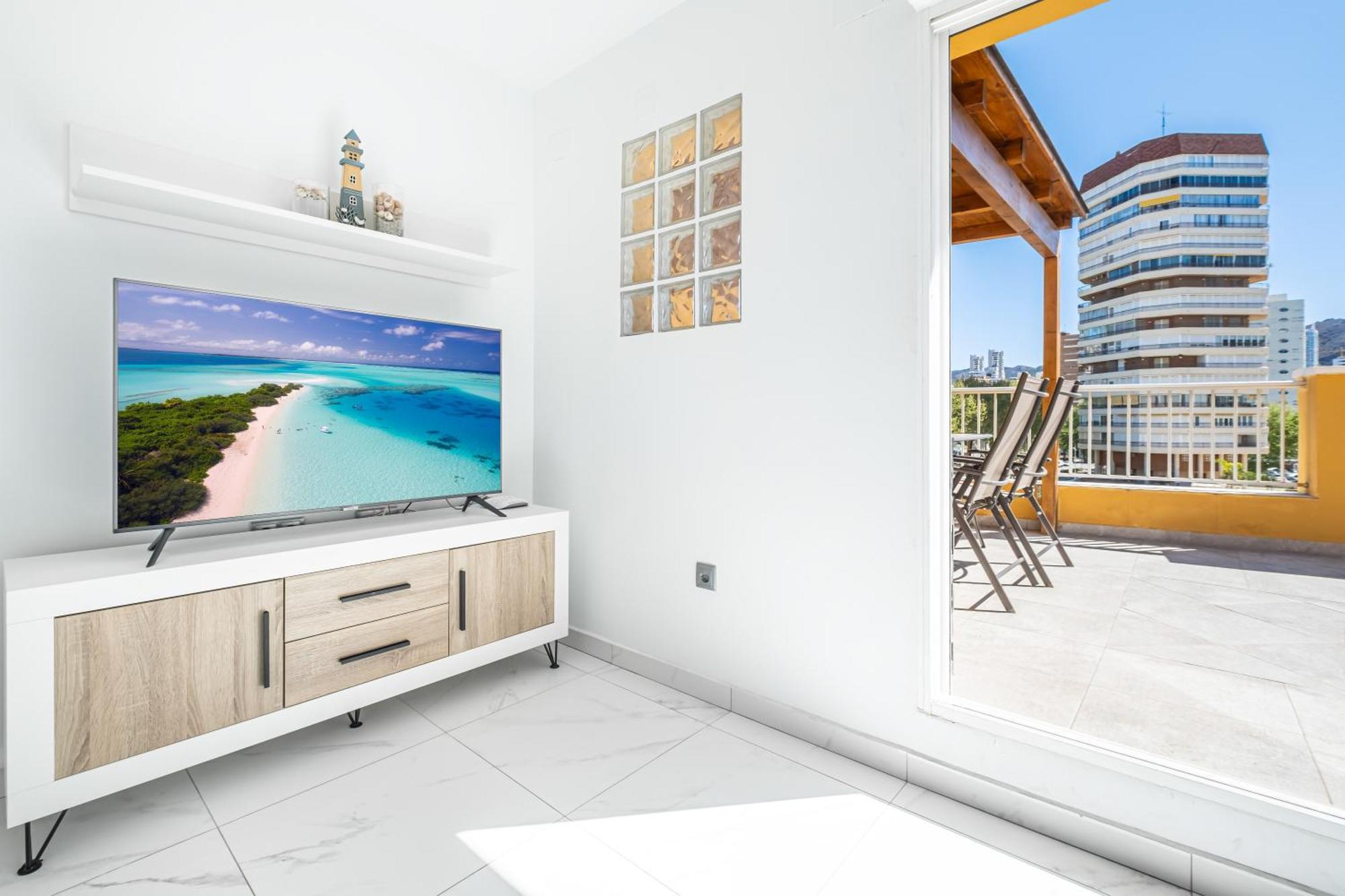 Penthouse Ancla 561 Levante Beach Benidorm Bagian luar foto