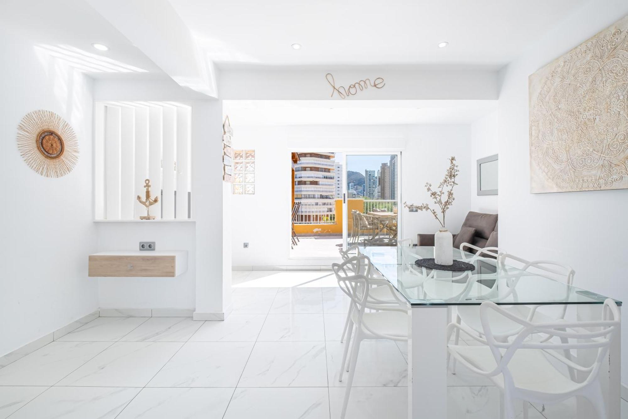 Penthouse Ancla 561 Levante Beach Benidorm Bagian luar foto