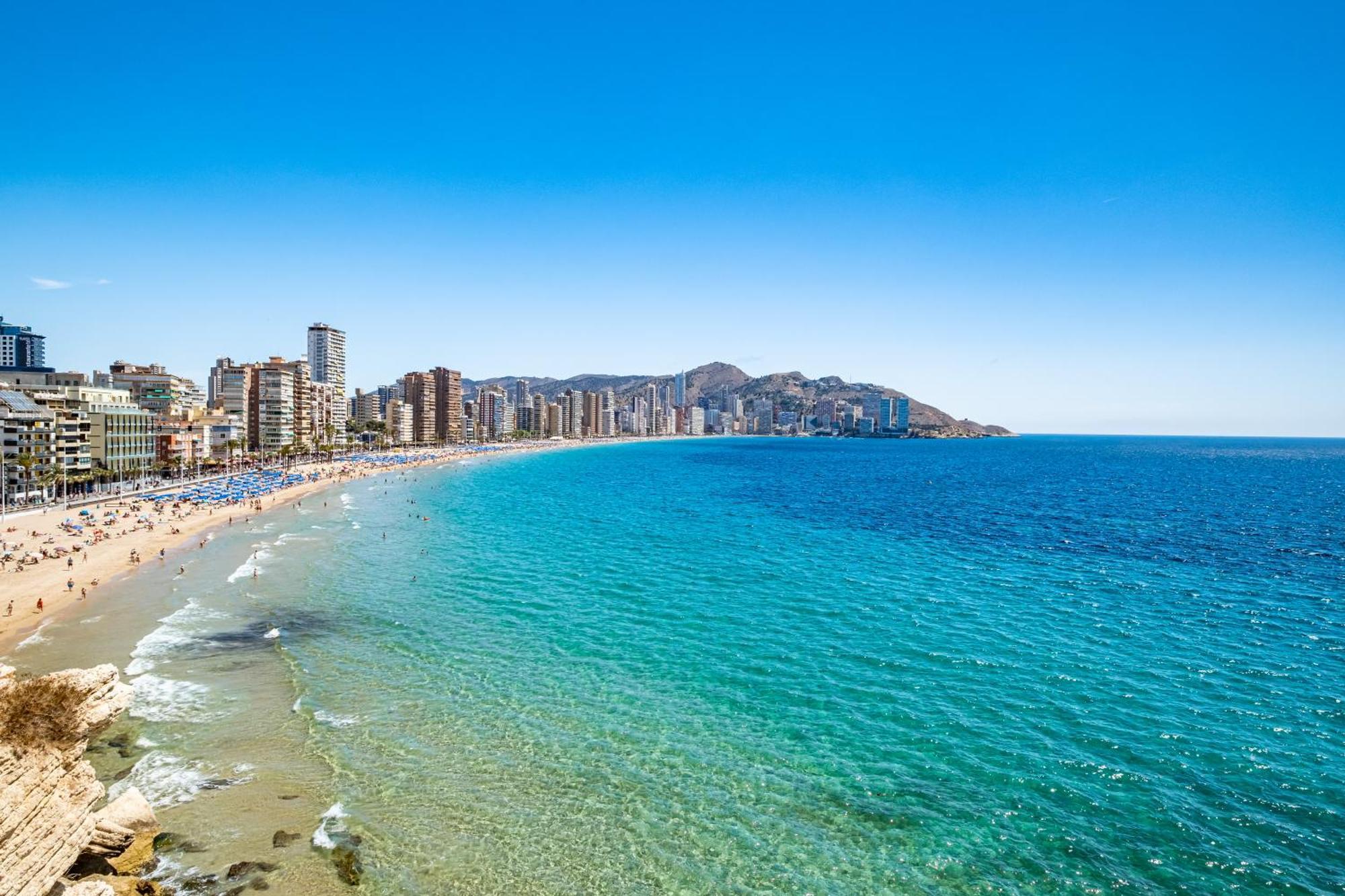 Penthouse Ancla 561 Levante Beach Benidorm Bagian luar foto